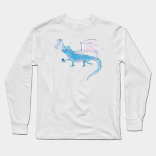 Sapphire Dragon Long Sleeve T-Shirt